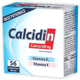 Calcidin 56 comprimate filmate